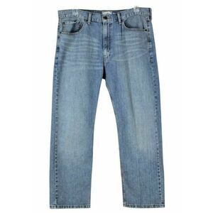 Levi's Jeans Strauss Signature Regular Fit Blue Med Wash Zip Closure Men's 38X29